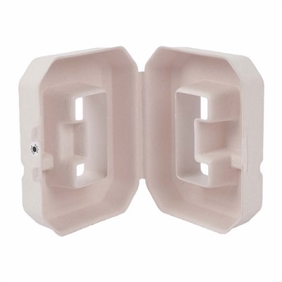 Emballage moulé en pâte à papier pour montres intelligentes